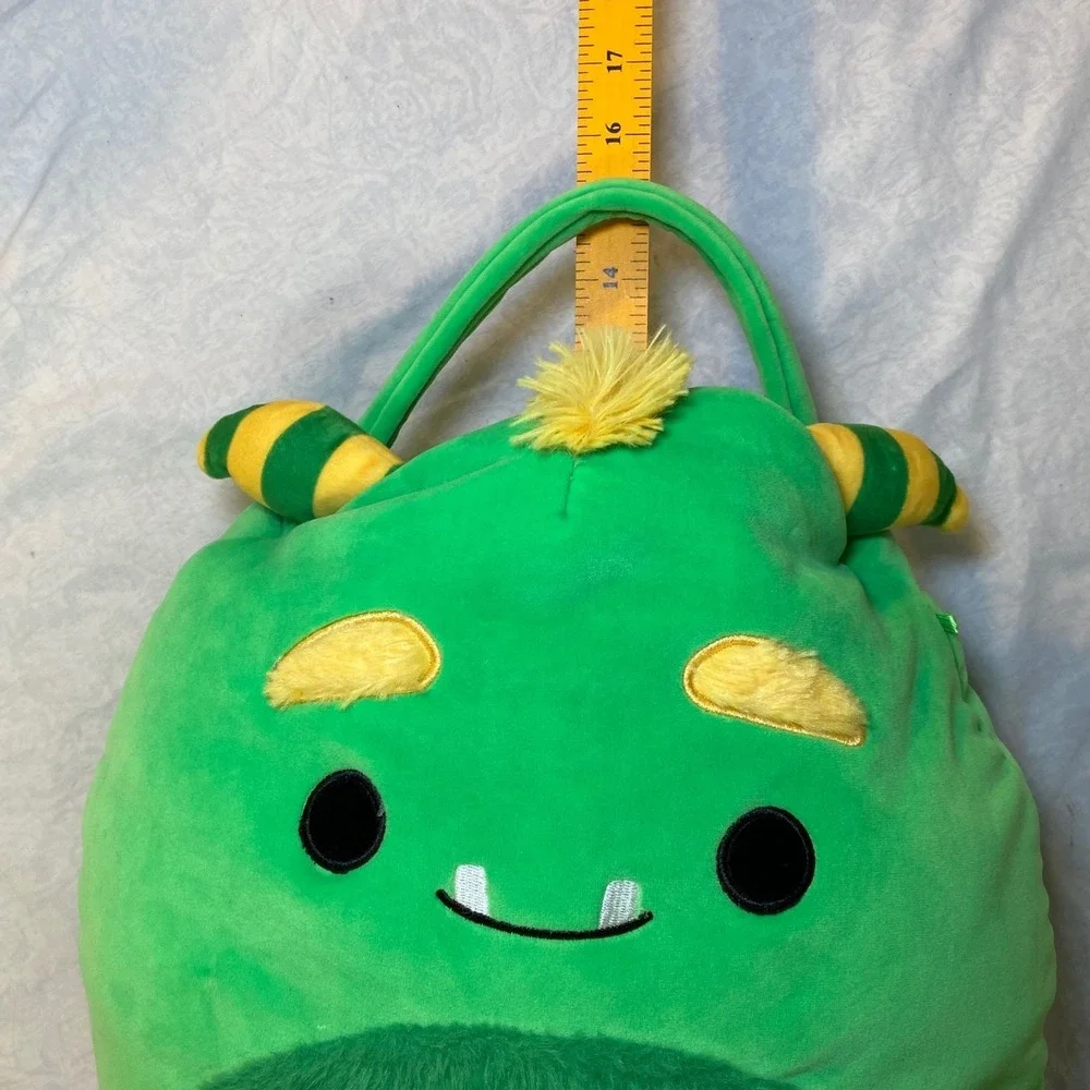 Squishmallows Callum Green Monster Halloween Trick Or Treat‎ Candy Pail 16